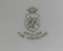 Lade das Bild in den Galerie-Viewer, DESSERTTELLER - Porzellan, Goldrand Abstraktes Geometrisches Relief Motiv Dekor