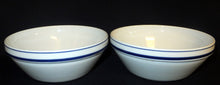 Lade das Bild in den Galerie-Viewer, FRÜHSTÜCKS MÜSLISCHALE - Porzellan, Breiter Schmaler Dünner Linien Motiv Dekor (BC) (G)