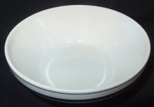 Lade das Bild in den Galerie-Viewer, 2er Set FRÜHSTÜCKS MÜSLISCHALE - Porzellan, Breiter Schmaler Dünner Linien Motiv Dekor (BC) (G)