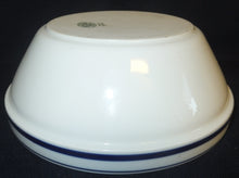 Lade das Bild in den Galerie-Viewer, 2er Set FRÜHSTÜCKS MÜSLISCHALE - Porzellan, Breiter Schmaler Dünner Linien Motiv Dekor (BC) (G)