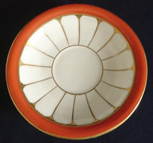 Lade das Bild in den Galerie-Viewer, 2er ESPRESSO SAMMELGEDECK - Porzellan, Goldrand Sreifen Linien Motiv Dekor