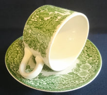 Lade das Bild in den Galerie-Viewer, KAFFEETASSE - Keramik / Steingut, Flora Natur Landschaft Haus Häuser Baum Bäume Motiv Dekor