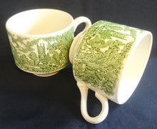 Lade das Bild in den Galerie-Viewer, KAFFEETASSE - Keramik / Steingut, Flora Natur Landschaft Haus Häuser Baum Bäume Motiv Dekor