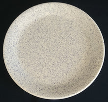 Lade das Bild in den Galerie-Viewer, SPEISETELLER - Keramik / Steingut, Gesprenkeltes Punkte Tupfen Motiv Dekor