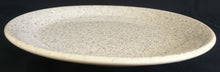 Lade das Bild in den Galerie-Viewer, SPEISETELLER - Keramik / Steingut, Gesprenkeltes Punkte Tupfen Motiv Dekor