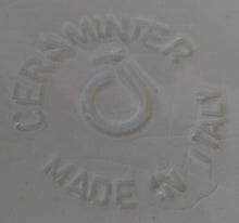 Lade das Bild in den Galerie-Viewer, SPEISETELLER - Keramik / Steingut, Gesprenkeltes Punkte Tupfen Motiv Dekor