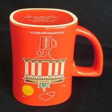 Lade das Bild in den Galerie-Viewer, 2er Set THERMO KAFFEETASSEN - Porzellan, Twitter #GoodMorningBerlin Nescafe Aufschrift Brandenburger Tor Motiv Dekor