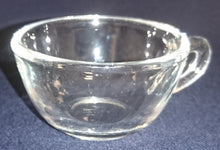 Lade das Bild in den Galerie-Viewer, 2er Set MOCCA~ KAFFEETASSEN - Hartglas, Einfärbiges Klares Moderne Form Motiv Dekor