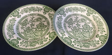 Lade das Bild in den Galerie-Viewer, DESSERTTELLER "Indian Tree" (Limited) - Keramik / Steingut, Staffordshire Abstrakt Blatt Blätter Pflanzen Pfeil Motiv Dekor, Hand graviert (Hand Engraved)