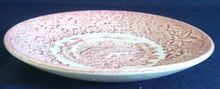 Lade das Bild in den Galerie-Viewer, UNTERTASSE - Keramik / Steingut, Landschaft Berg Burg Flora Blatt Blätter Baum Bäume Motiv Dekor