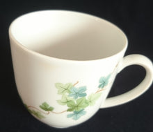 Lade das Bild in den Galerie-Viewer, 2er KAFFEEGEDECK - Porzellan, Flora Blatt Blätter Ranken Efeu Motiv Dekor (BC)