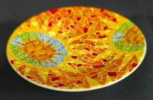 Lade das Bild in den Galerie-Viewer, 2er ESPRESSOGEDECK - Porzellan, Abstrakt Geometrisch Diamanten Glas Splitter Motiv Dekor