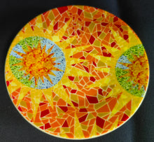 Lade das Bild in den Galerie-Viewer, 2er ESPRESSOGEDECK - Porzellan, Abstrakt Geometrisch Diamanten Glas Splitter Motiv Dekor