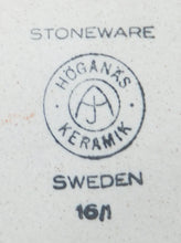 Lade das Bild in den Galerie-Viewer, SUPPENTOPF UNTERTELLER - Keramik / Steingut, Breiter & Schmaler Streifen Linien Motiv Dekor