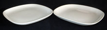 Lade das Bild in den Galerie-Viewer, DESSERTTELLER - Keramik / Steingut, Einfärbige Quadratische Ovale Ecken Form Motiv Dekor (BC)