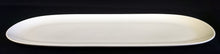 Lade das Bild in den Galerie-Viewer, 2er Set BEILAGEN- KUCHEN- SERVIERPLATTE - Keramik / Steingut, Gastronomisches Einfärbiges Ovale Längsform Motiv Dekor