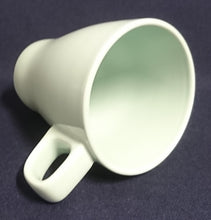 Lade das Bild in den Galerie-Viewer, 2er Set KAFFEETASSEN - Keramik / Steingut, Einfärbiges Moderne Form Motiv Dekor