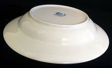 Lade das Bild in den Galerie-Viewer, 2er Set SUPPENTELLER - Porzellan, Indisch Blau Strohblumen Motiv Dekor