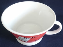 Lade das Bild in den Galerie-Viewer, SUPPENTASSE - Porzellan, Firmenlogo Symbol Sprüche Sätze Aufschrift Motiv Dekor