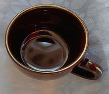 Lade das Bild in den Galerie-Viewer, 10 Teiliges ESPRESSO~ KAFFEESERVICE - Porzellan, Goldrand Ländlicher Garten Stil Motiv Dekor