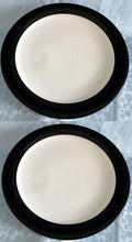 Lade das Bild in den Galerie-Viewer, 2er Set SPEISETELLER - Porzellan, Dicker Blauer Breiter Dekorrand