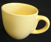 Lade das Bild in den Galerie-Viewer, 2er Set 2er KAFFEEGEDECKE "Scandia" - Porzellan, Einfärbiges Modernes Motiv Dekor (Gelb / Blau)