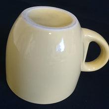 Lade das Bild in den Galerie-Viewer, 3er KAFFEEGEDECK "Scandia" - Porzellan, Einfärbiges Modernes Motiv Dekor (Gelb / Blau / Gelb)