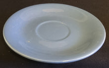 Lade das Bild in den Galerie-Viewer, 2er Set UNTERTASSE "Scandia" - Porzellan, Einfärbiges Modernes Motiv Dekor (Blau)