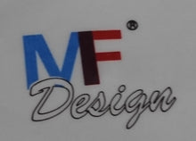 Lade das Bild in den Galerie-Viewer, 2er Set UNTERTASSE - Porzellan, Goldrand Balken Vierecke Karo Abstrakt Motiv Dekor