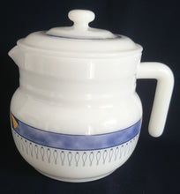 Lade das Bild in den Galerie-Viewer, TEEKANNE MIT DECKEL "USA Home Set" - Acrylglas, Abstrakt Wolken Schleier Batik Zeichen Symbol Motiv Dekor