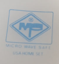 Lade das Bild in den Galerie-Viewer, 17 Teiliges TEESERVICE "USA Home Set" - Acrylglas, Abstrakt Wolken Schleier Batik Zeichen Symbol Motiv Dekor