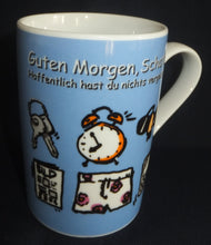 Lade das Bild in den Galerie-Viewer, KAFFEETASSE - Porzellan, Wecker Handy Smartphone Kleidung Haus Aufschrift Motiv Dekor (BC)