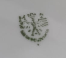 Lade das Bild in den Galerie-Viewer, 2er Set BEILAGENSCHÜSSEL - Porzellan, Abstrakt Flora Blatt Blätter Ranken Gewölbter Rand Motiv Dekor