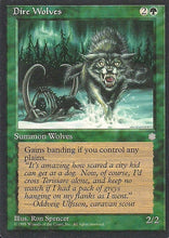 Lade das Bild in den Galerie-Viewer, DIRE WOLVES, Magic -The Gathering-, Ausgabe / Set / Serie Eiszeit (Ice Age) 1995