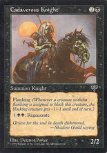 Lade das Bild in den Galerie-Viewer, CADAVEROUS KNIGHT, Magic -The Gathering-, Ausgabe / Set / Serie Trugbilder (Mirage) 1996