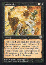 Lade das Bild in den Galerie-Viewer, DRAIN LIFE, Magic -The Gathering-, Ausgabe / Set / Serie Trugbilder (Mirage) 1996