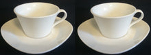 Lade das Bild in den Galerie-Viewer, KAFFEETASSE - Porzellan, Einfärbiges Gastronomisches Motiv Klassisch Dekor2