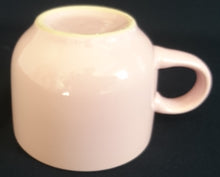 Lade das Bild in den Galerie-Viewer, KAFFEETASSE - Keramik / Steingut, Modernes Rosa Einfärbiges Motiv Dekor
