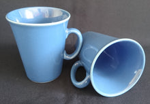 Lade das Bild in den Galerie-Viewer, 2er Set KAFFEETASSEN - Keramik / Steingut, Einfärbiges Moderne Form Motiv Dekor