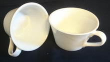 Lade das Bild in den Galerie-Viewer, KAFFEETASSE - Porzellan, Einfärbiges Gastronomisches Motiv Klassisch Dekor2