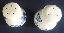Lade das Bild in den Galerie-Viewer, 2er Set SALZ~ & PFEFFERSTREUER - Porzellan, Zwiebelmuster Art Motiv Dekor