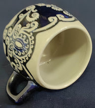 Lade das Bild in den Galerie-Viewer, KLEINE APFELWEIN TASSE - Keramik / Steingut, Flora Geometrisch Natur Abstrakt Motiv Dekor