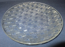 Lade das Bild in den Galerie-Viewer, 2er Set DESSERTTELLER - Hartglas, Abstrakte Geometrische Waagerechte Senkrechte Linie Striche Motiv Dekor (BC)