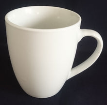 Lade das Bild in den Galerie-Viewer, KAFFEETASSE - Porzellan, Einfärbiges Gastronomisches Motiv Dekor