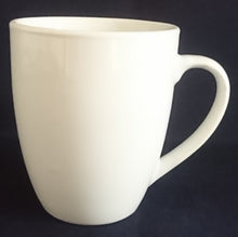 Lade das Bild in den Galerie-Viewer, KAFFEETASSE - Porzellan, Einfärbiges Gastronomisches Motiv Dekor