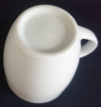 Lade das Bild in den Galerie-Viewer, KAFFEETASSE - Porzellan, Einfärbiges Gastronomisches Motiv Dekor