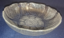 Lade das Bild in den Galerie-Viewer, 2er Set DESSERTSCHALEN - Hartglas, Flora Blüten Blatt Blätter Fasern Motiv Dekor