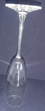 Lade das Bild in den Galerie-Viewer, SEKT~ GETRÄNKEGLAS - Hartglas, Klassisch Form Motiv Dekor