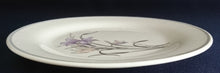 Lade das Bild in den Galerie-Viewer, DESSERTTELLER - Keramik / Steingut, Flora Lilien Blumenblüten Pflanzen Rand Motiv Dekor
