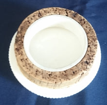 Lade das Bild in den Galerie-Viewer, BEHÄLTERDECKEL - Porzellan & Kork, Flora Rosenbouquet Blumenblüten Blatt Blätter Motiv Dekor (nBC)